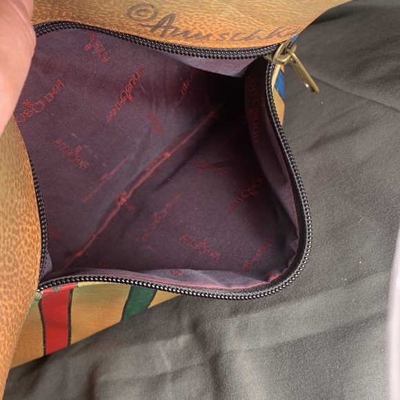 Anuschka Leather Shoulder Bag - Picture 4 of 7